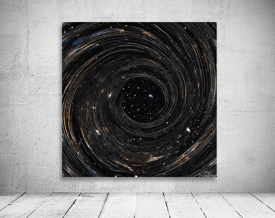 Cosmic swirl of stars and galaxies  Wall Preview