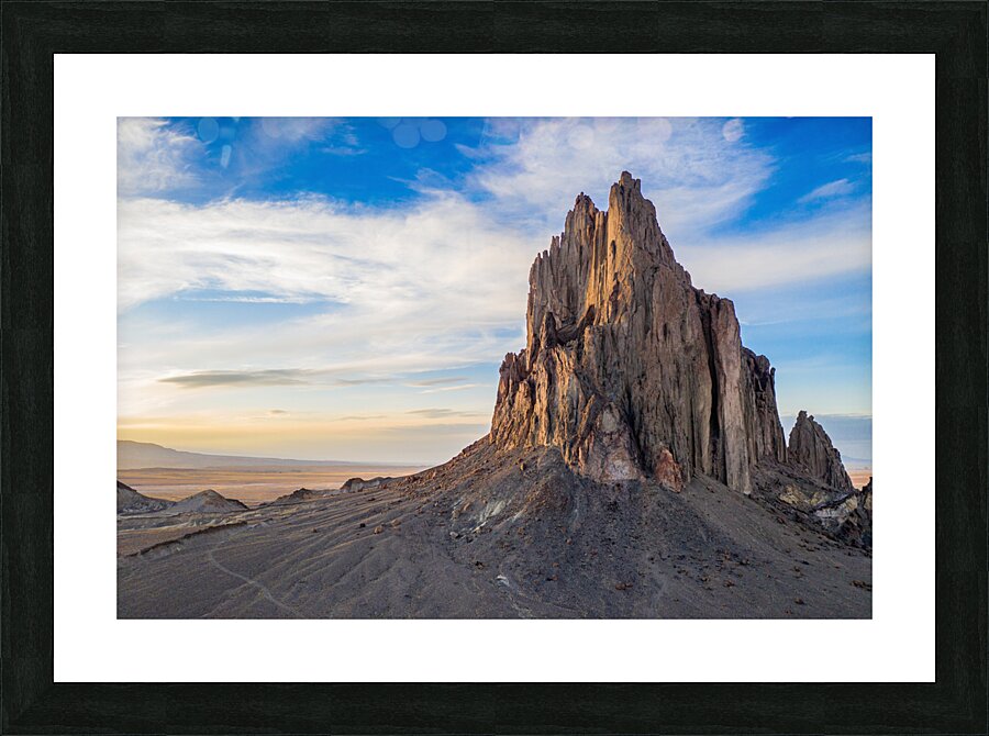 The Winged Rock Picture Frame print