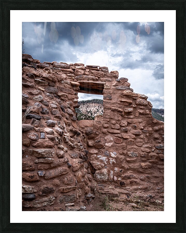 Through the Window Picture Frame print