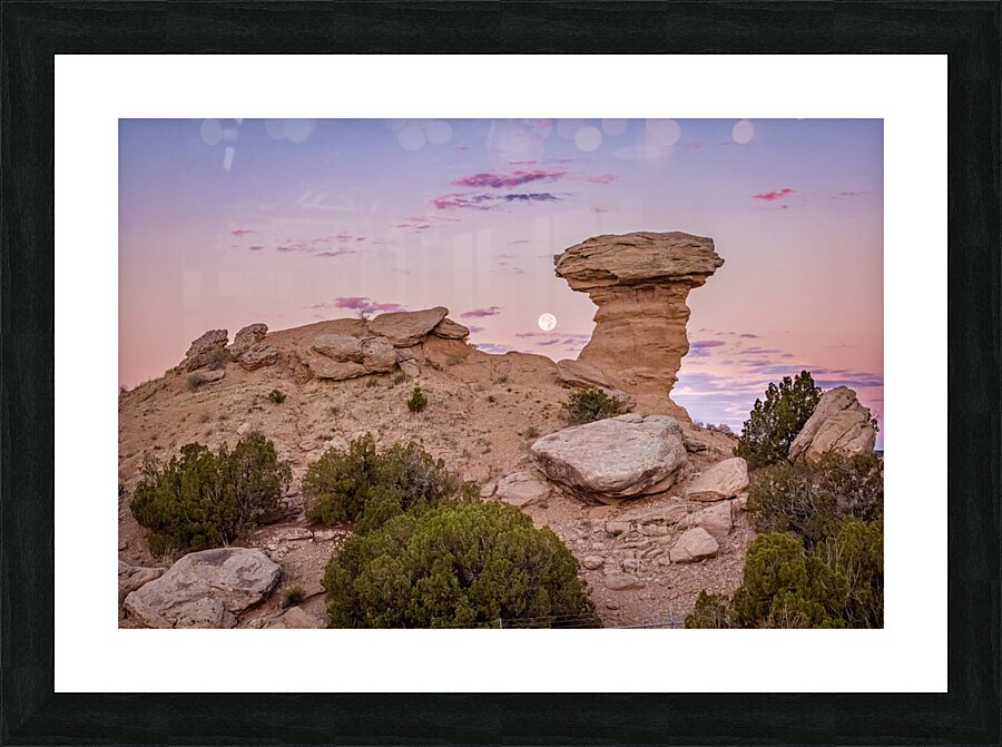Camel Rock Picture Frame print