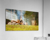 Fireside Wine Acrylic Print