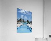 Infinity Pool Acrylic Print