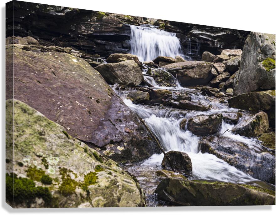 Third Falls on Miners Run Canvas Print