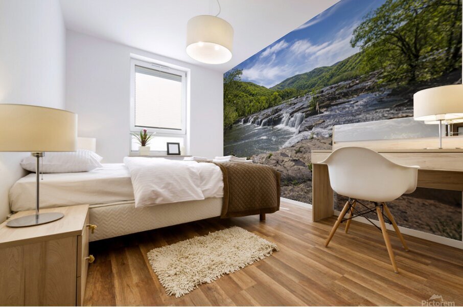 Lower Sandstone Falls Mural print