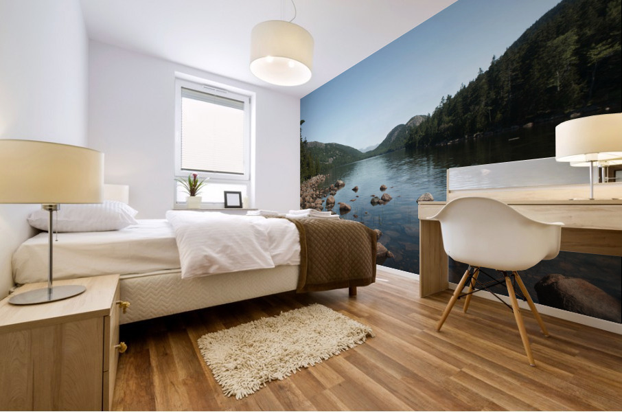 Jordan Pond Mural print