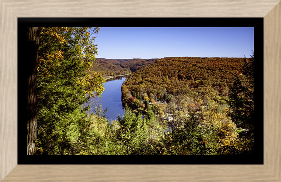 Dennison Point Picture Frame print