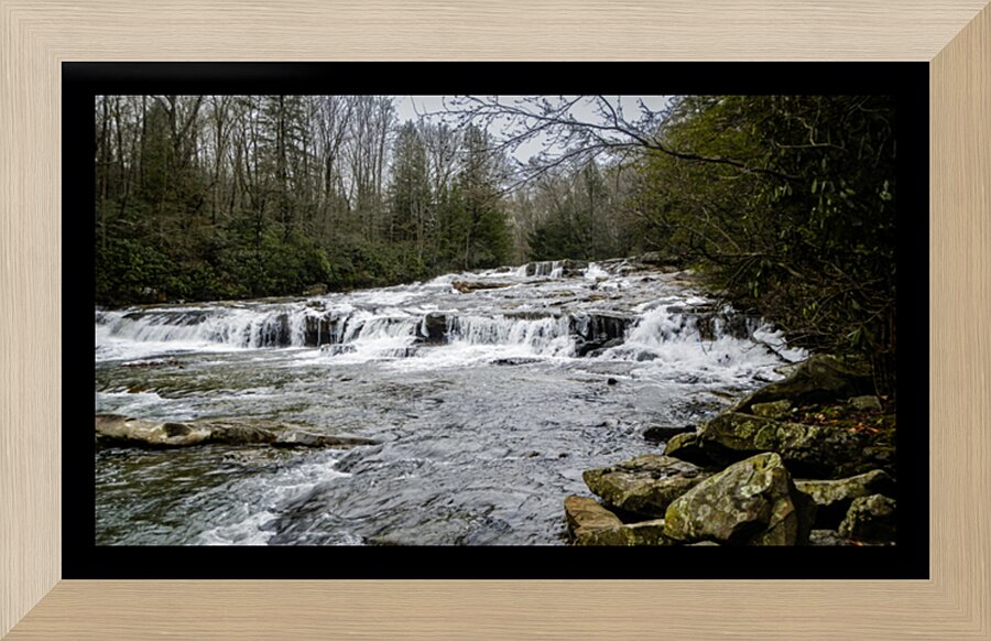 Cascade Falls Picture Frame print