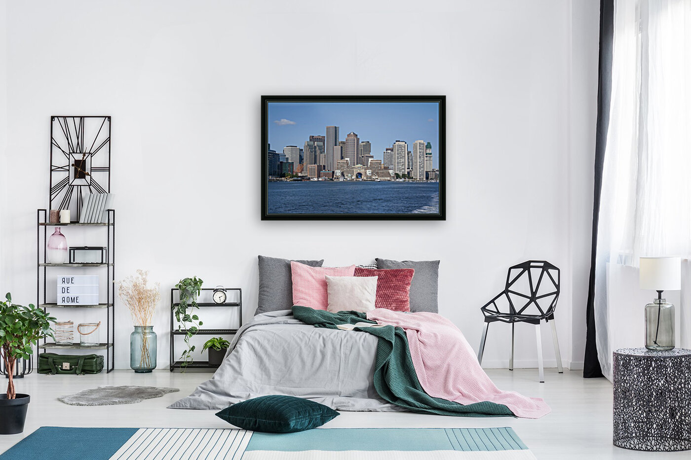 Boston Harborfront Reproduction