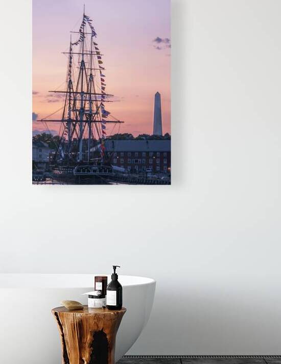 Old Ironsides and Bunker Hill Monument by Five14Photography