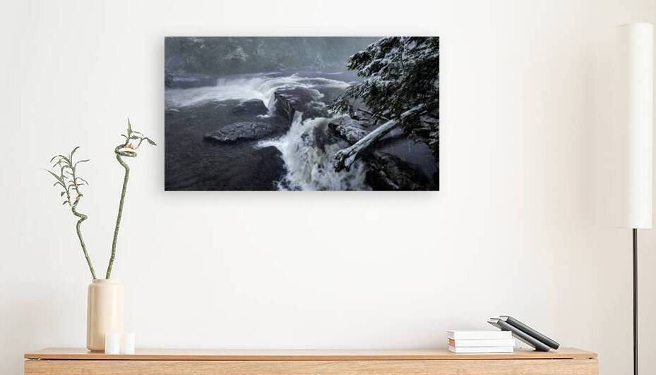 Swallow Falls in The Snow by Five14Photography