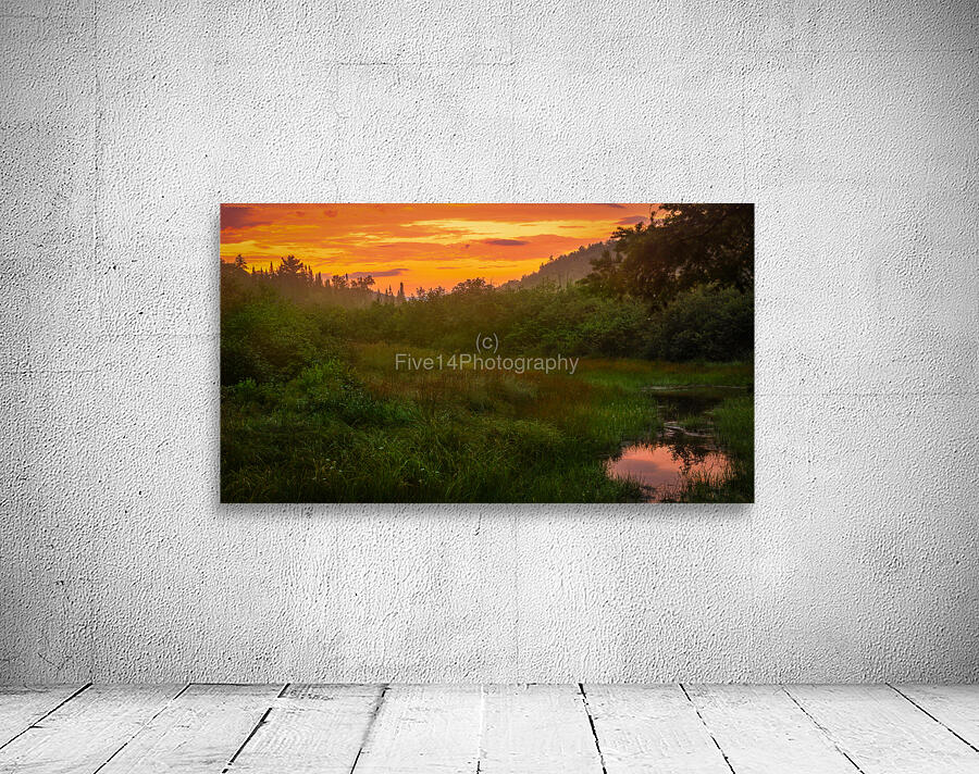 Adirondack Sunset Wall Preview