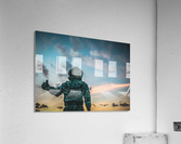 Iron Diver Acrylic Print