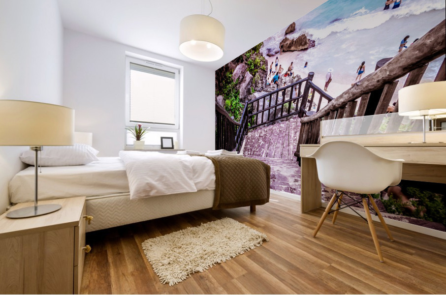 Tulum Mural print