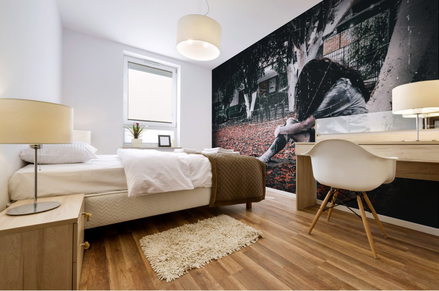 Ghost Mural print