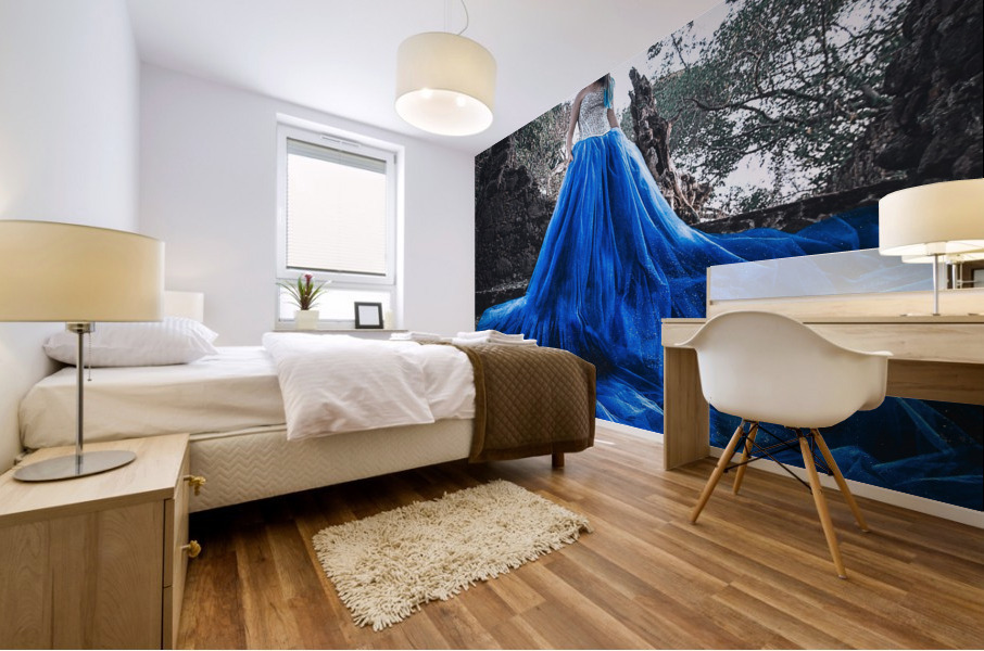 Long Dress Mural print