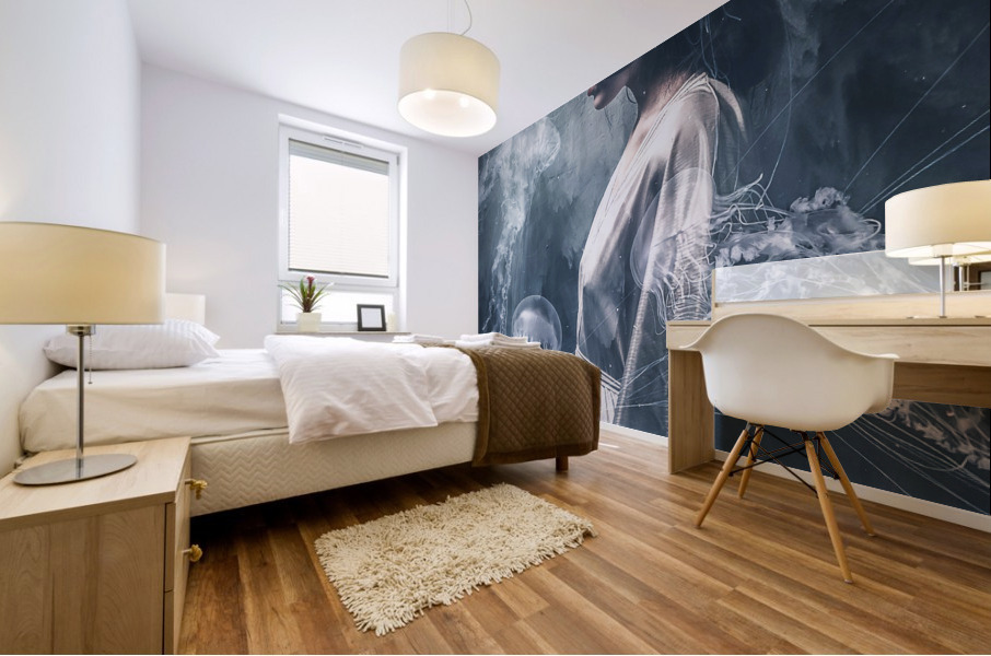 Ghostly Mural print