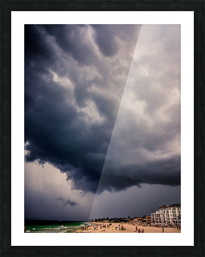 Storm Coming Picture Frame Printing