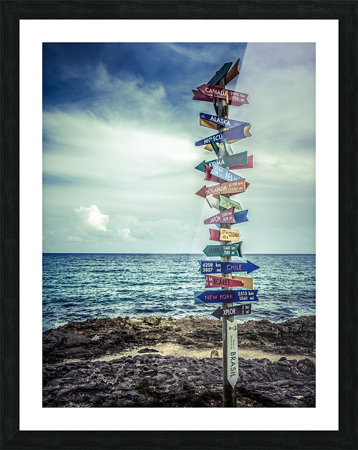 Crossroads Picture Frame Printing