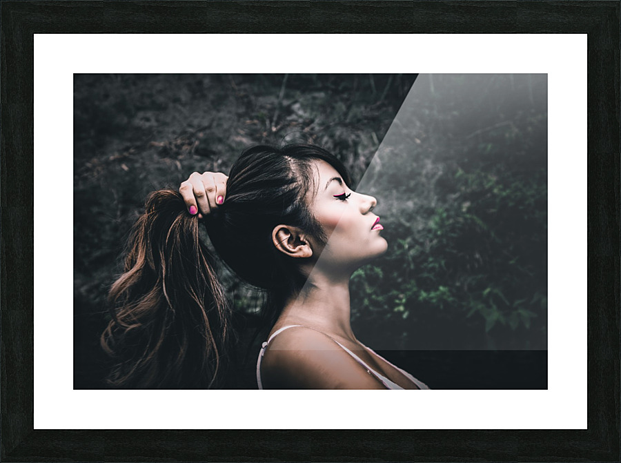 Pony Tail Picture Frame Printing
