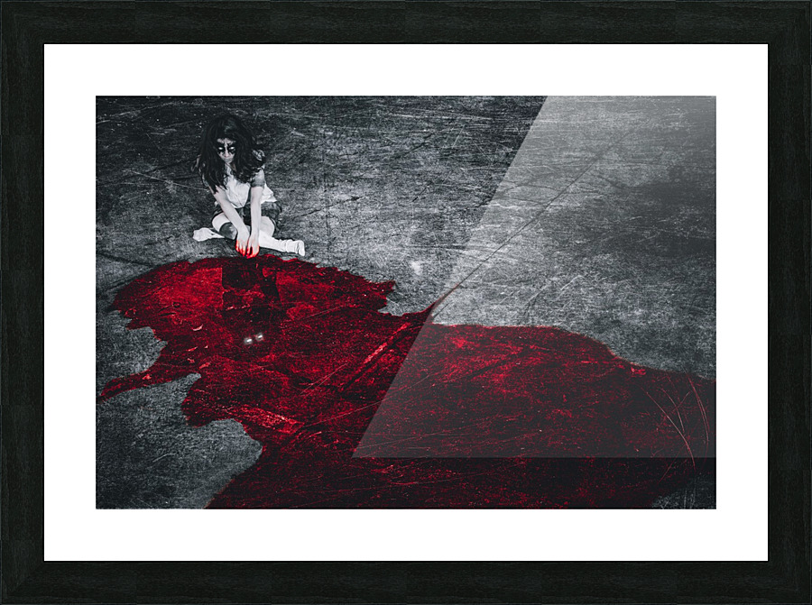 Blood Picture Frame Printing