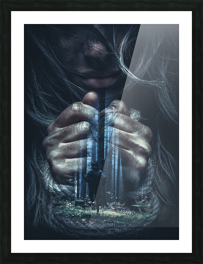 Final Girl Picture Frame Printing