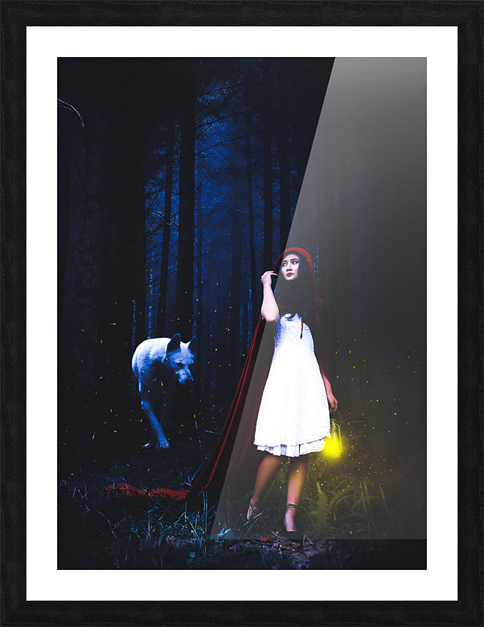 Red Hood Picture Frame Printing