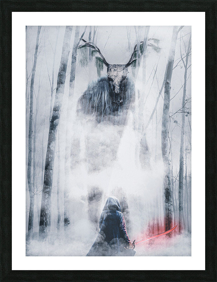 Wendigo Picture Frame Printing