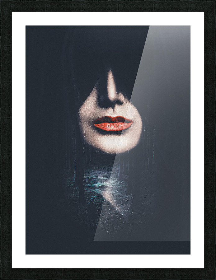 Witch Forest Picture Frame Printing