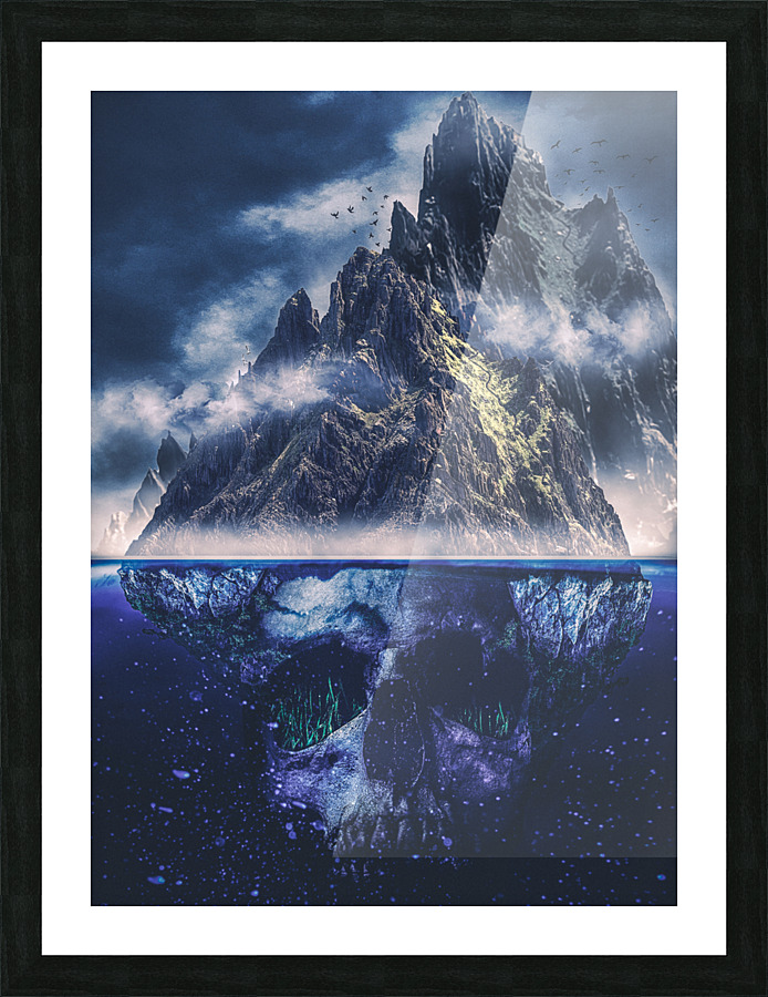 Death Island Picture Frame Printing