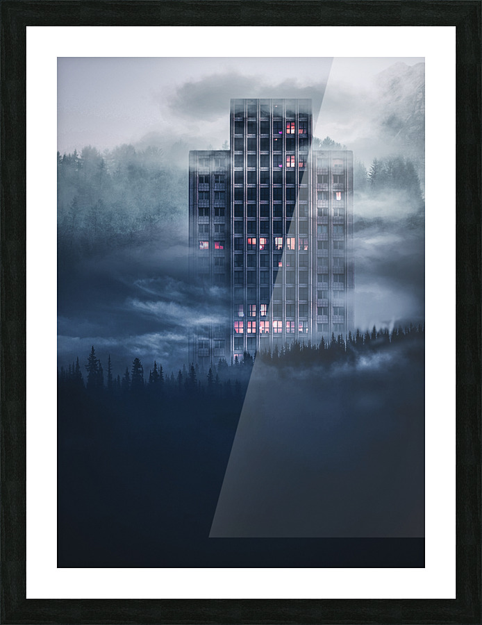 Ghost Hotel Picture Frame Printing