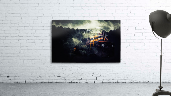 Ghost Train Wall Preview