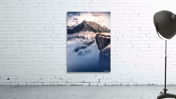Mountain Whale Wall Preview