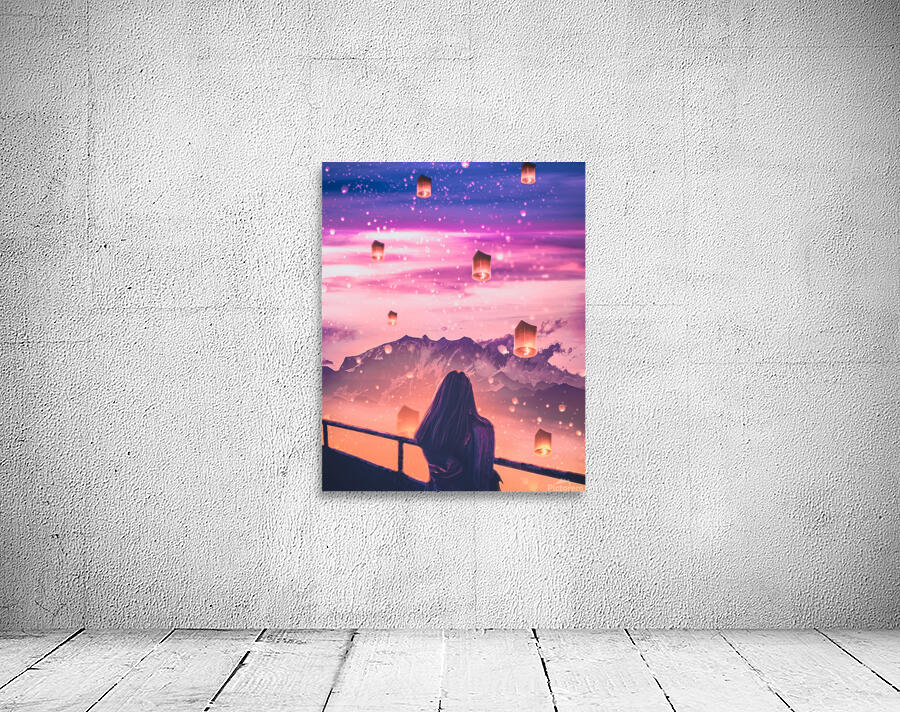 Paper Lanterns Wall Preview