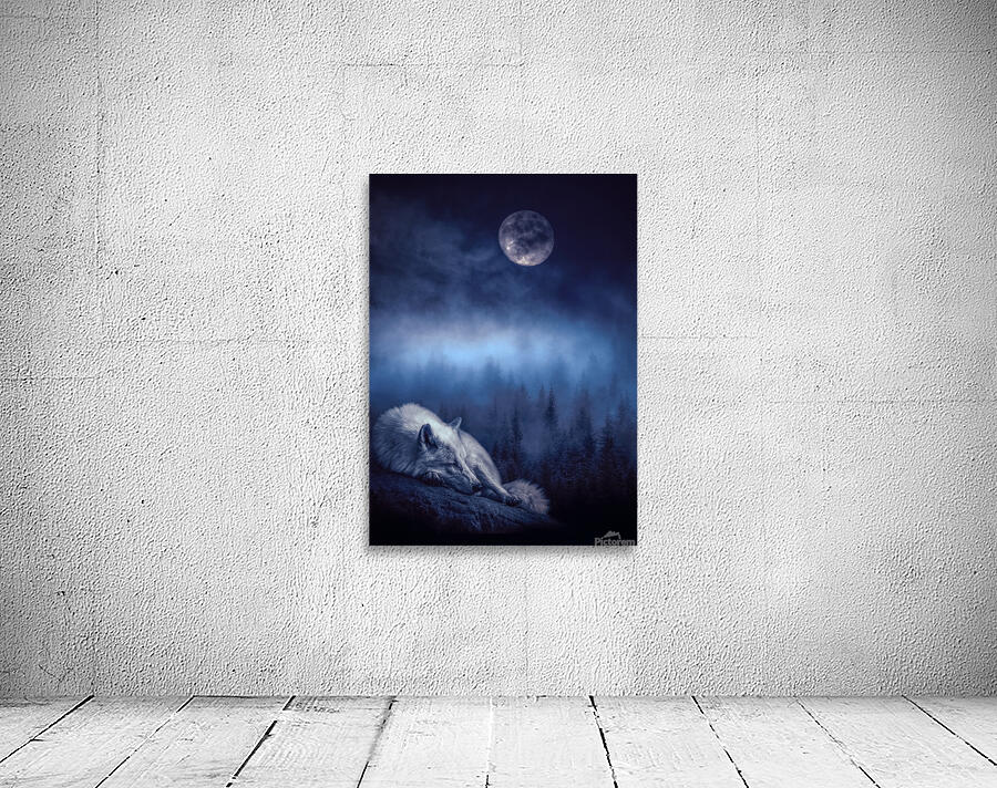 Sleeping Wolf Wall Preview