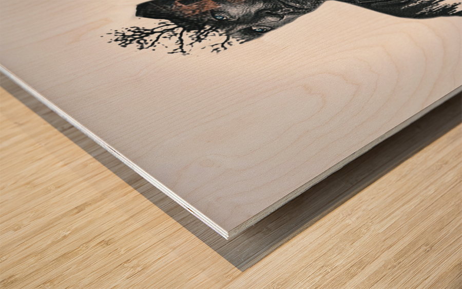 Kealan Patrick Burke Wood print