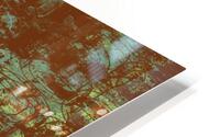 Rust on blue HD Metal print