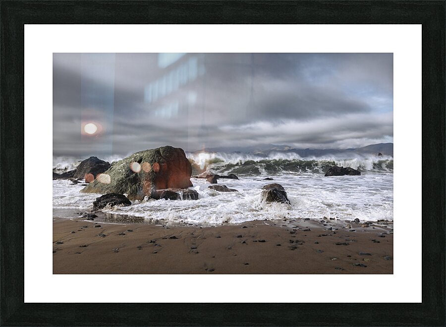 Wavebound Picture Frame print