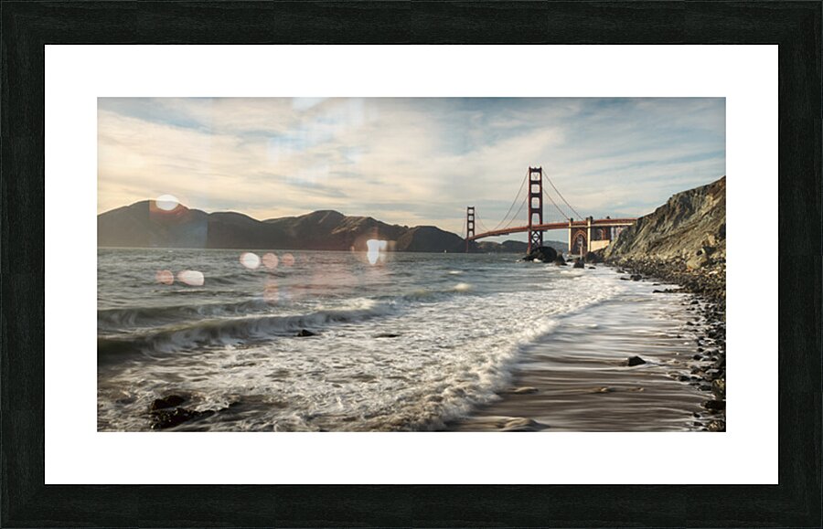 City Waves Picture Frame print