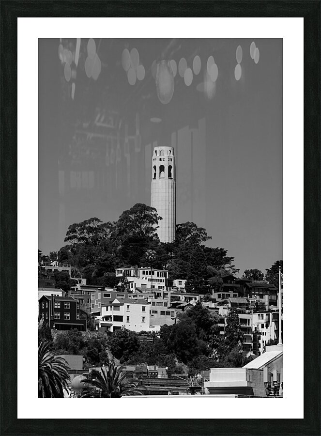 Coit Tower Picture Frame print