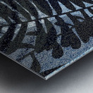 Frosted Fern Metal print