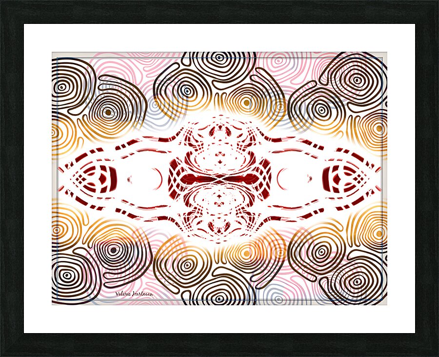 Arabesque 2 Picture Frame print