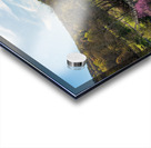 Cascades of flooded Valley Falls on a bright spring morning Acrylic print