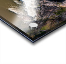 Top down over flooded Valley Falls on a bright spring morning Impression Acrylique