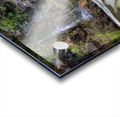 Small waterfall by Valley Falls on a bright spring morning Acrylic print