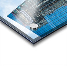 Reflections of other towers in Indeed HQ building in Austin TX Acrylic print