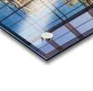 Reflection of McKinley statue and State Capitol building in Colu Acrylic print