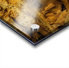 Geologic formations of stalactites and stalagmites in Texas cave Acrylic print