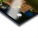 Christmas tree lights spectacular by courthouse in Johnson City Acrylic print