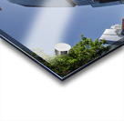 The Republic building in Austin Texas seen through fisheye lens Acrylic print