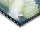 Frozen motion of raging water flowing over Valley Falls Acrylic print